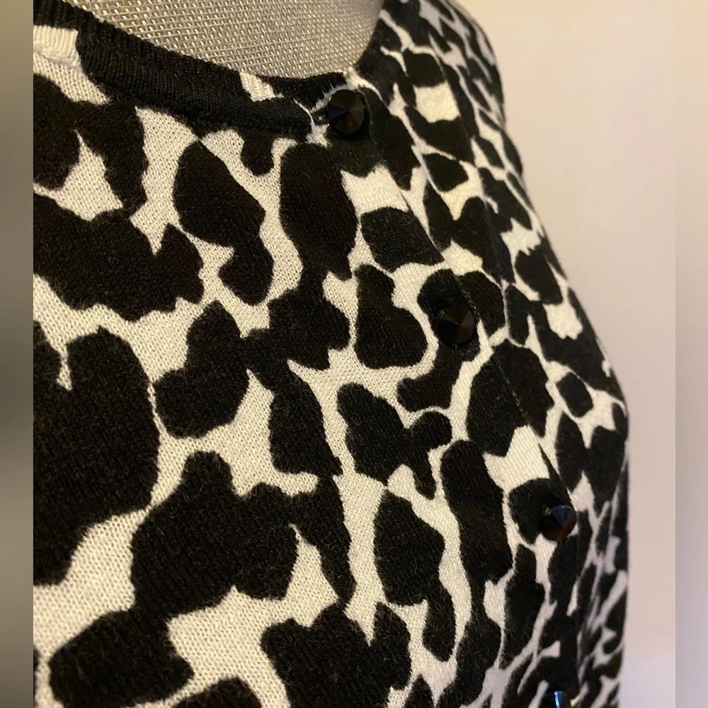 Relativity Lightweight Animal Print Cardigan, Size 2X
